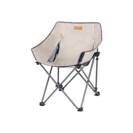 Крісло складане Naturehike NH20JJ022 600D Oxford Cotton / сталь, бежевий