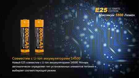 Ліхтар ручний Fenix E25UE Cree XP-L V5