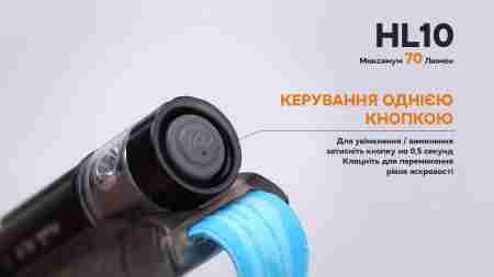 Ліхтар налобний Fenix HL10 black