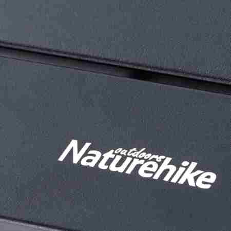Cтіл розкладний Naturehike  NH19Z008-Z, алюміній, Розмір L, чорний