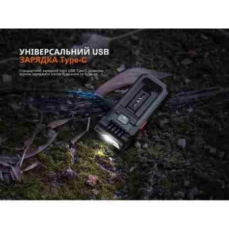 Ліхтар ручний Fenix SW05R-RED LED чорний