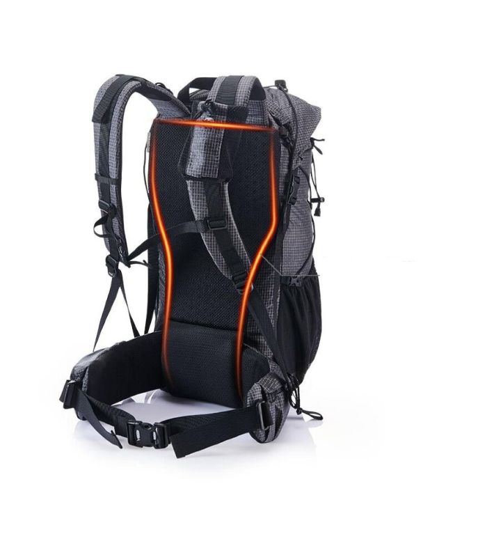 Рюкзак туристичний Naturehike Rock NH19BP095, 60+5 л, чорний
