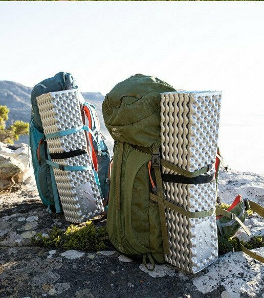 Килимок складний IXPE Naturehike NH19QD008, алюмінієва плівка, 185x56х1,8 см, помаранчевий