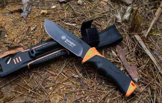 Ніж Ganzo G8012-DY коричневий (G8012-DY)