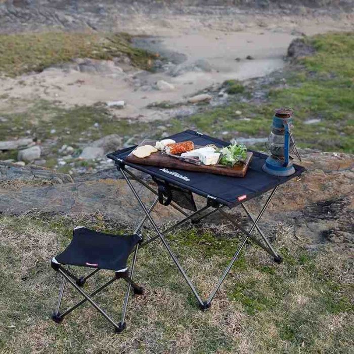 Cтіл розкладний Naturehike  NH20JJ020,1680D Oxford / алюміній, Розмір L, бежевий