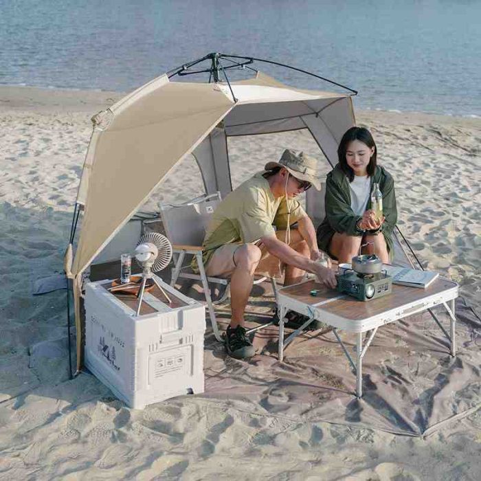 Намет автоматичний відкритий Naturehike CNK2300ZP023, коричневий