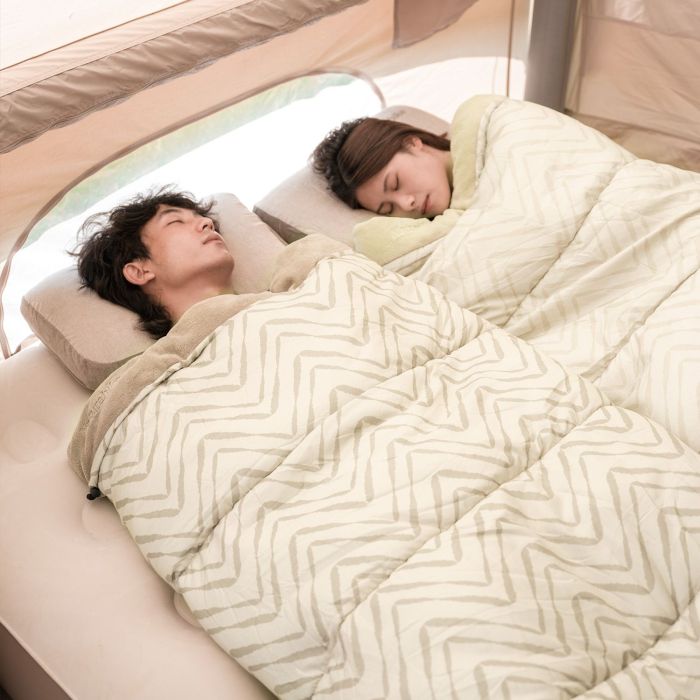 Спальний мішок Naturehike DP200 CNK2300SD012, бежевий +13°C