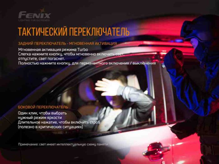 Ліхтар ручний Fenix PD36R+ліхтар ручний Fenix E01 V2.0 у подарунок