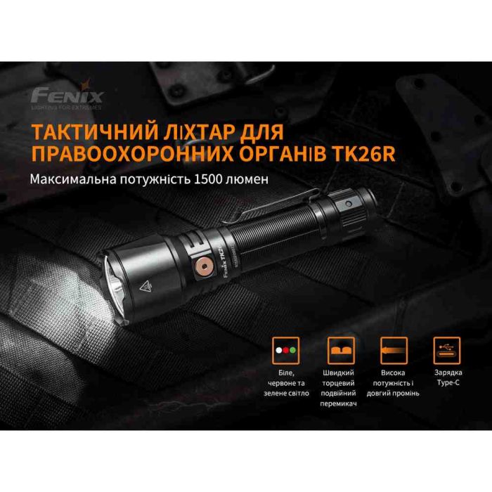 Ліхтар ручний Fenix TK26R