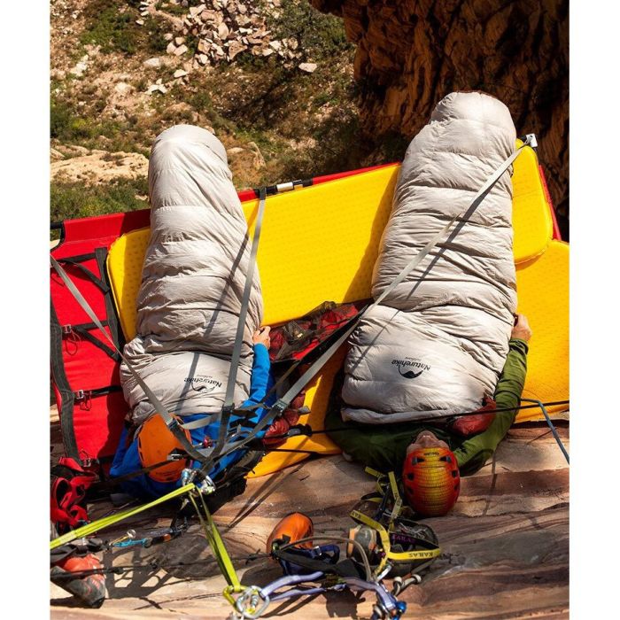 Спальник з натуральним пухом Naturehike Snowbird NH20YD001, p-р L, коричневий -7℃