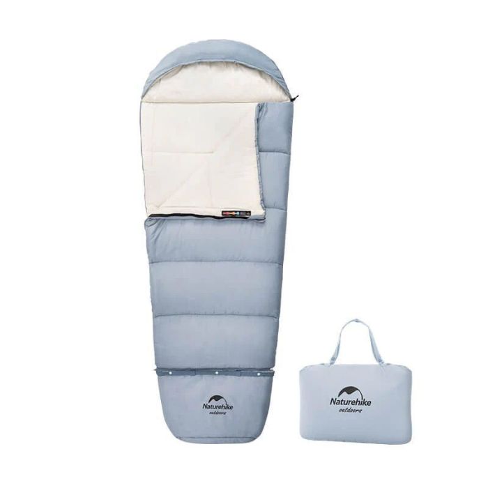 Спальник дитячий Naturehike С300 NH21MSD01, блакитний +6°C