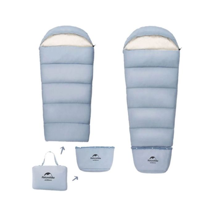 Спальник дитячий Naturehike С300 NH21MSD01, жовтий +6°C