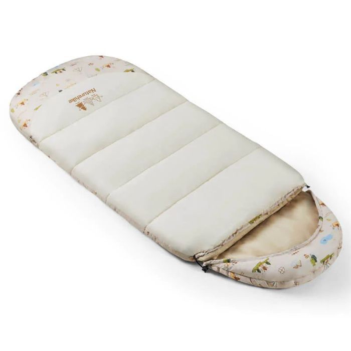 Спальник дитячий з капюшоном Naturehike B300 CNH22SD001, бежевий +6°C