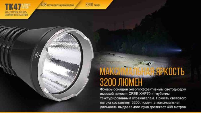 Ліхтар ручний Fenix TK 47UE