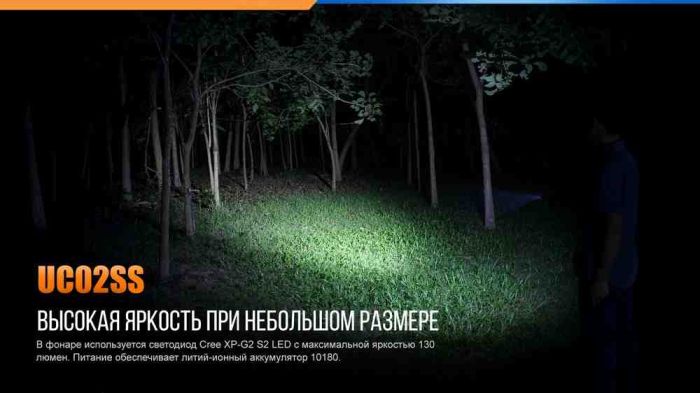 Ліхтар ручний Fenix UC02SSBlue