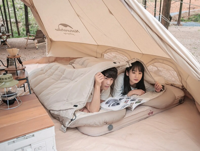 Спальний мішок з капюшоном Naturehike B400 NH21MSD11, бежевий +1°C