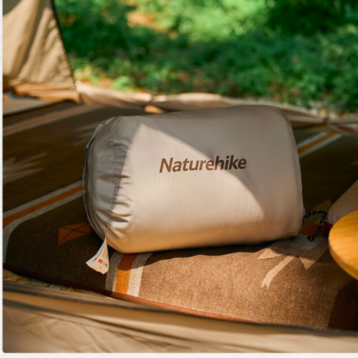 Спальний мішок Naturehike R350 CNH22SD005, бордовий/бежевий +2°C