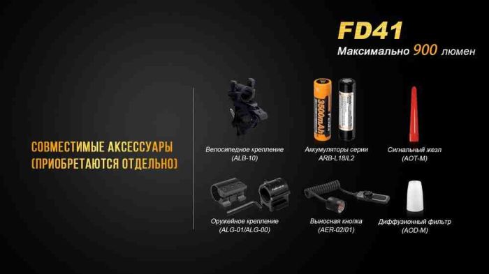 Ліхтар ручний Fenix FD41