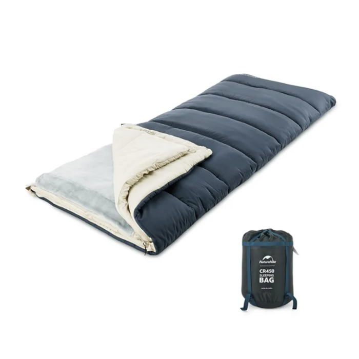 Спальний мішок 3 в 1 Naturehike CR450 CNH22SD011, синій 0°C