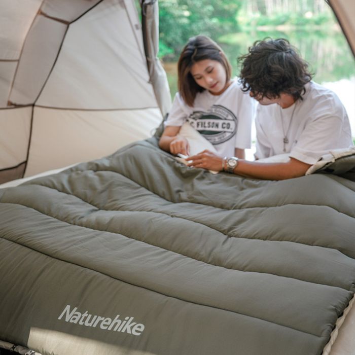 Спальник з капюшоном Naturehike LD250 CNK2300SD016, темно-зелений 7°C