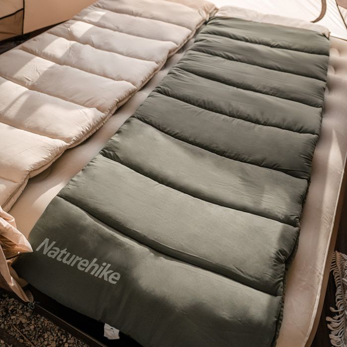 Спальник з капюшоном Naturehike LD250 CNK2300SD016, темно-зелений 7°C