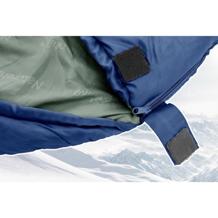 Спальник з капюшоном Naturehike MJ300 CNK2300SD014, темно-блакитний 4°C