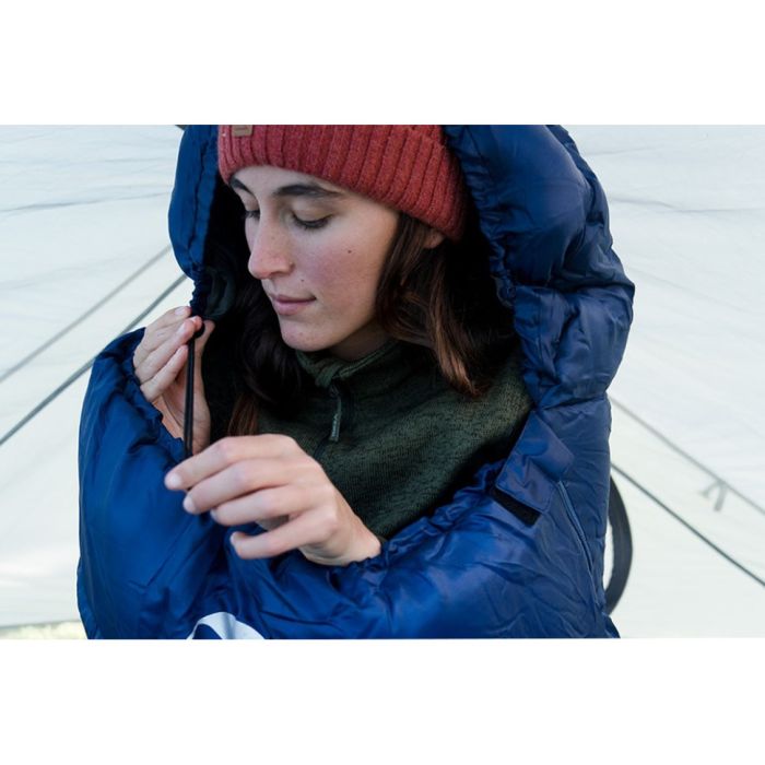 Спальник з капюшоном Naturehike MJ300 CNK2300SD014, темно-блакитний 4°C