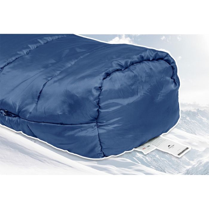 Спальник з капюшоном Naturehike MJ300 CNK2300SD014, темно-блакитний 4°C
