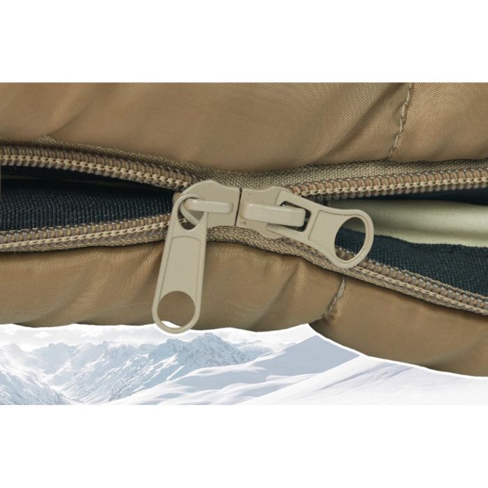 Спальник з капюшоном Naturehike MJ 600 CNK2300SD014, коричневий -5°C