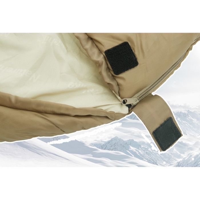 Спальник з капюшоном Naturehike MJ 600 CNK2300SD014, коричневий -5°C