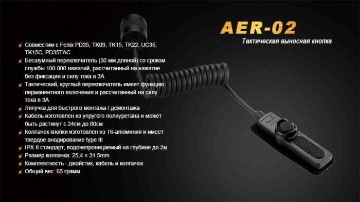 Виносна тактична кнопка Fenix AER-02