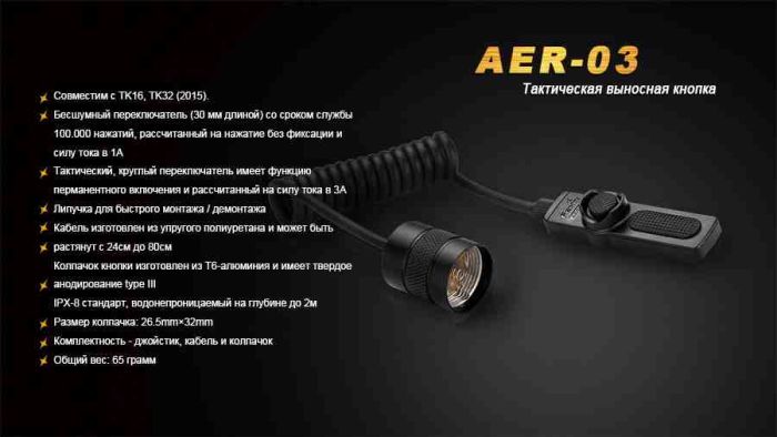 Виносна тактична кнопка Fenix AER-03