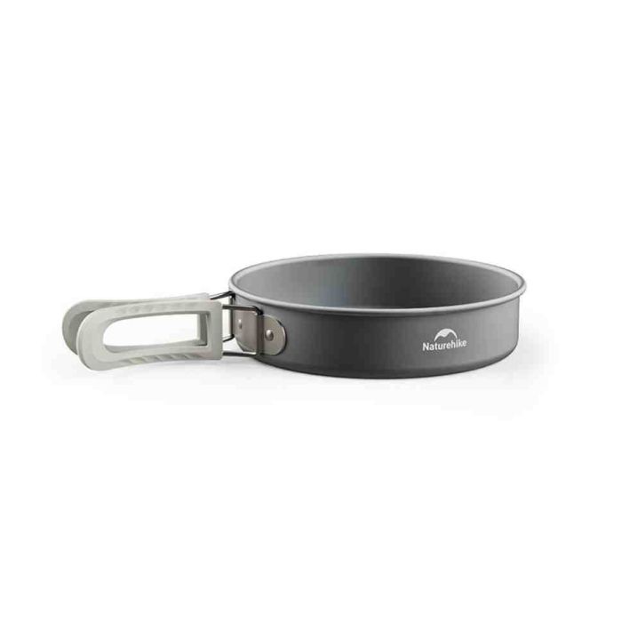 Набір посуду (каструля, сковорідка, чайник) Naturehike CNK2450CF010, алюміній