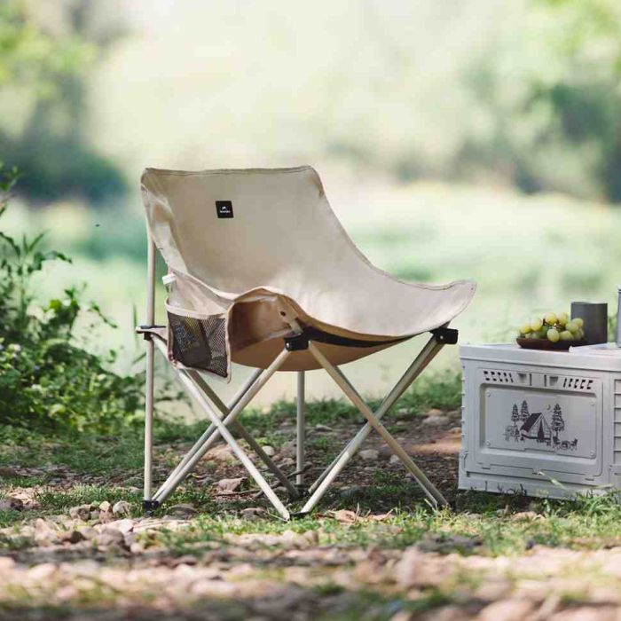 Стілець складаний Naturehike Stellaluna T01 CNH23JU13002, L, бежевий