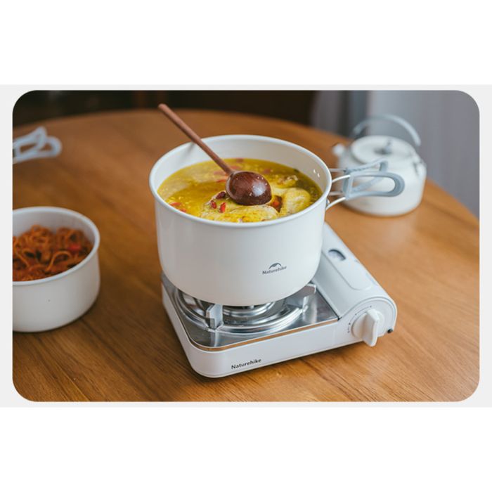 Каструля із керамічним антипригарним покриттям Naturehike CNK2450CF013, 1.7 л, алюміній