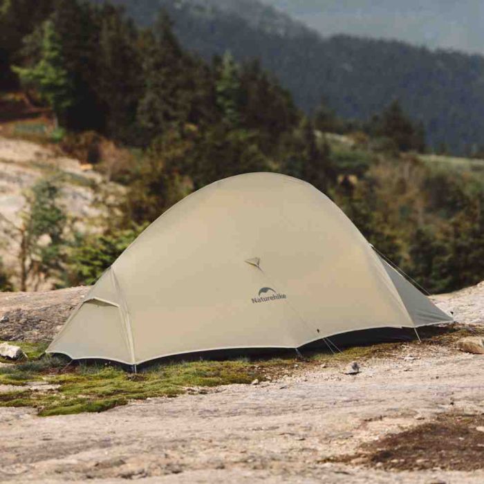 Намет надлегкий двомісний Naturehike Cloud Up Pro CNK2350WS020, 20D, пісочний