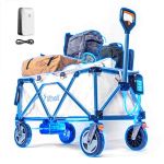 Акумуляторний візок Litheli з двигуном від павербанку (УМБ Litheli Power Bank 20000 mAh, 45 W в комплекті)