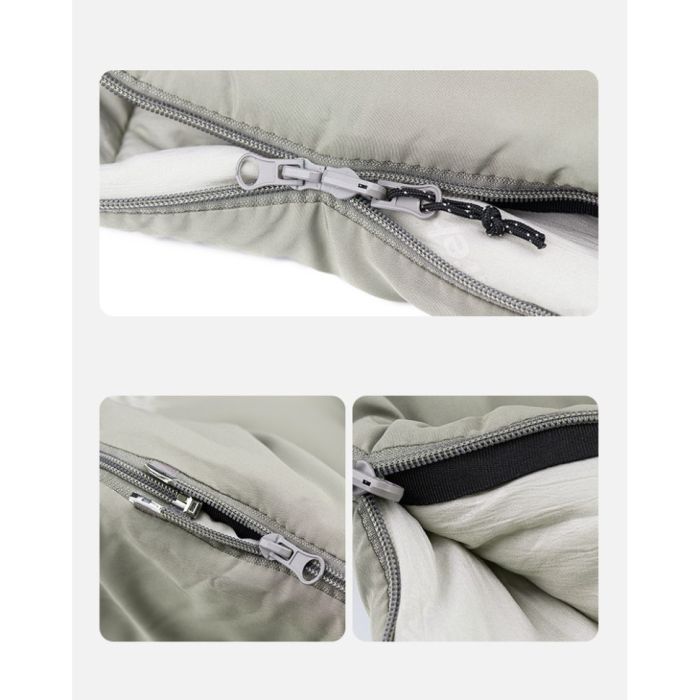 Спальний мішок Naturehike M180 CNK2350WS023 правий, світло-зелений +12°C