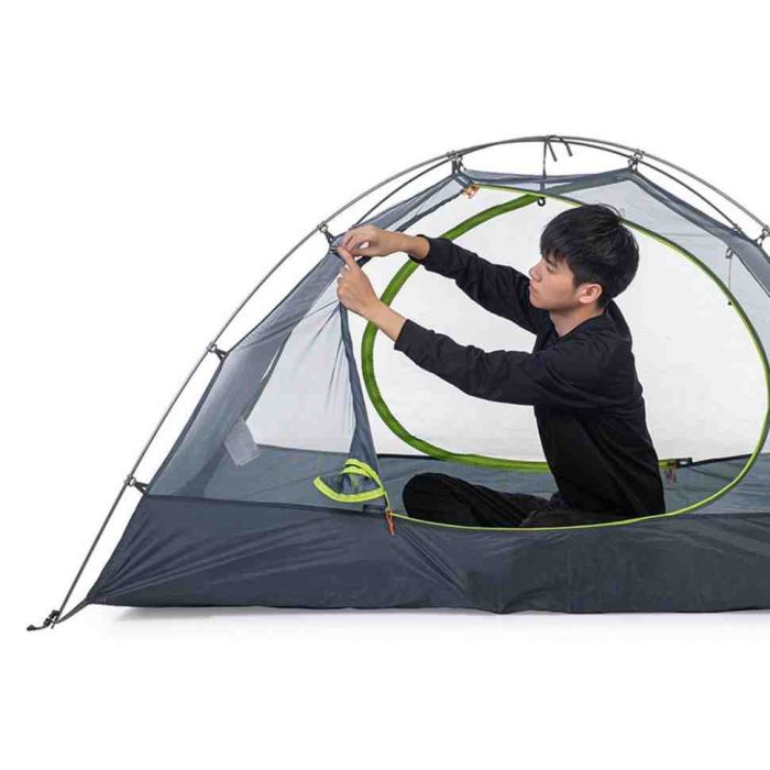 Намет двомісний ультралегкий Naturehike NH15Z006-P, темно-зелений