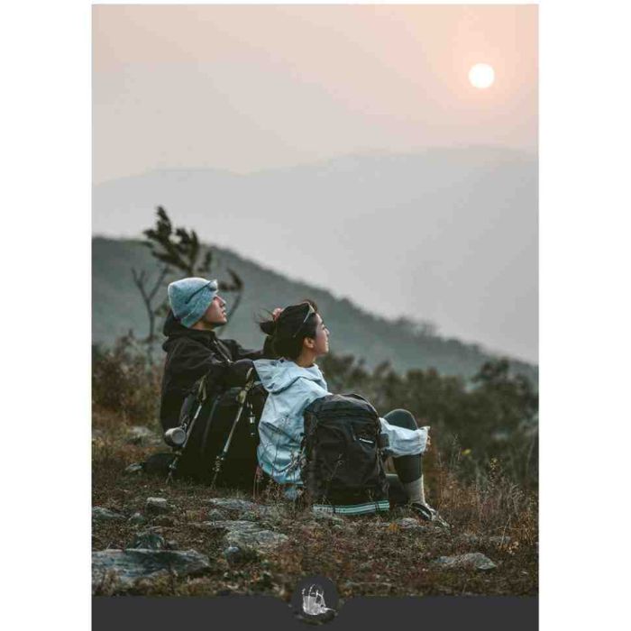 Рюкзак туристичний Naturehike CNK2300016, 30+5 л, чорний