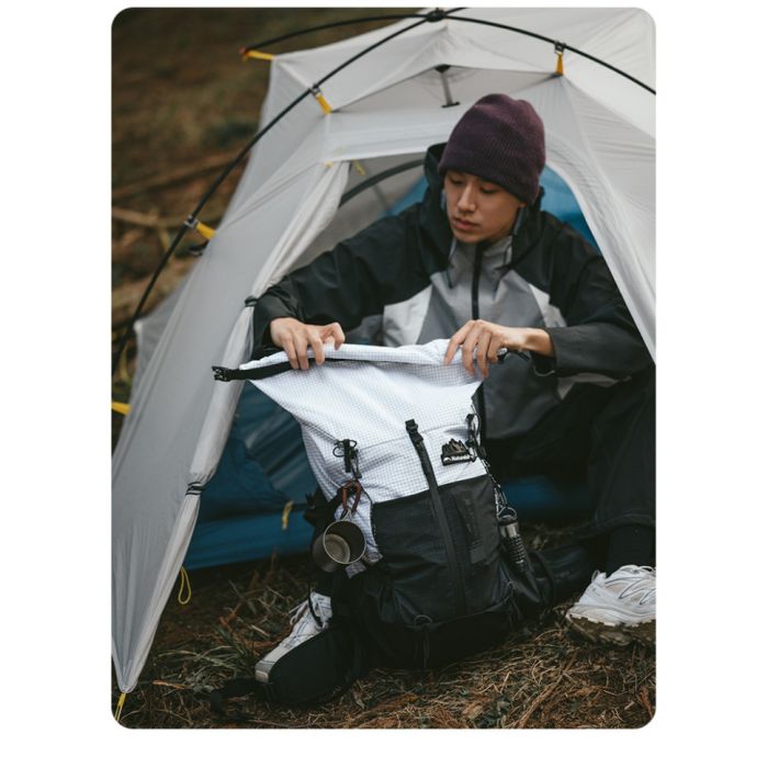 Рюкзак туристичний Naturehike CNK2300016, 30+5 л, коричневий