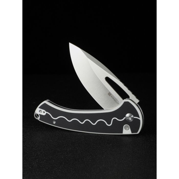 Ніж складаний Sencut Squiggy White/Black S24082A-1