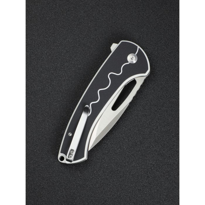 Ніж складаний Sencut Squiggy White/Black S24082A-1