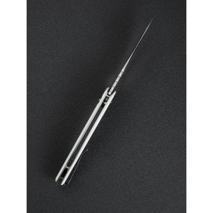 Ніж складаний Sencut Squiggy White/Black S24082A-1