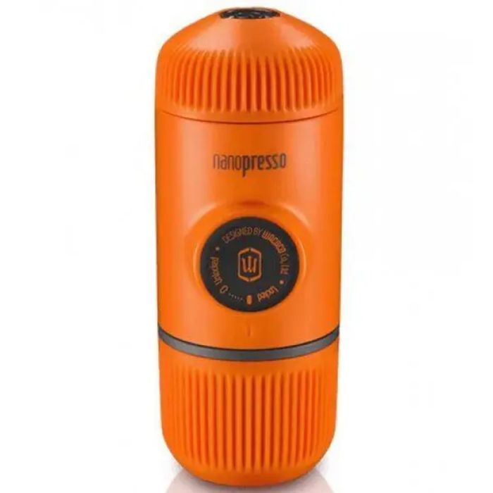 Портативна еспресо-кавоварка Wacaco Nanopresso помаранчева