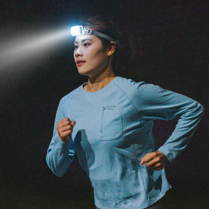 Ліхтар налобний Naturehike CNK2550ZM011, сірий