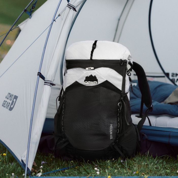 Рюкзак туристичний Naturehike CNK2450XB016, 40 л, чорний, M