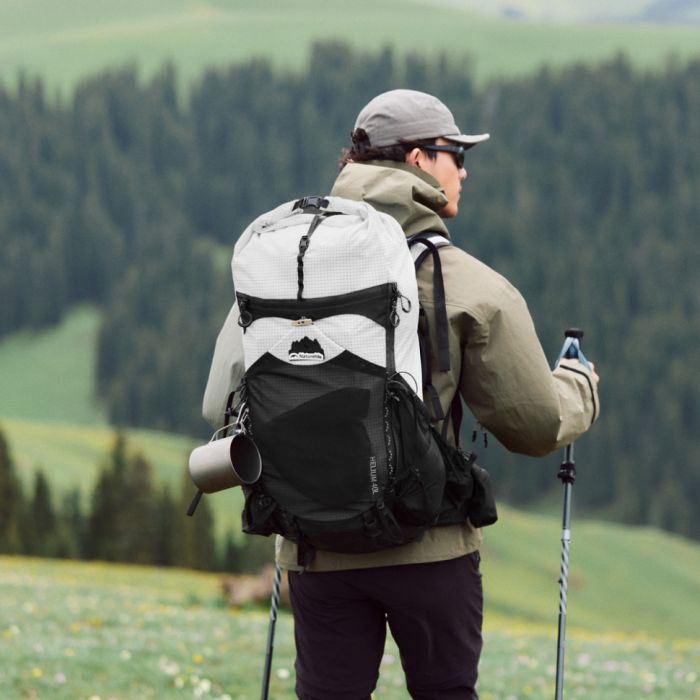 Рюкзак туристичний Naturehike CNK2450XB016, 40 л, чорний, L