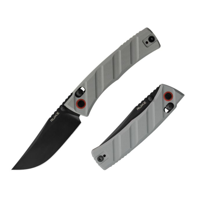 Ніж складаний Ruike P856-K сірий