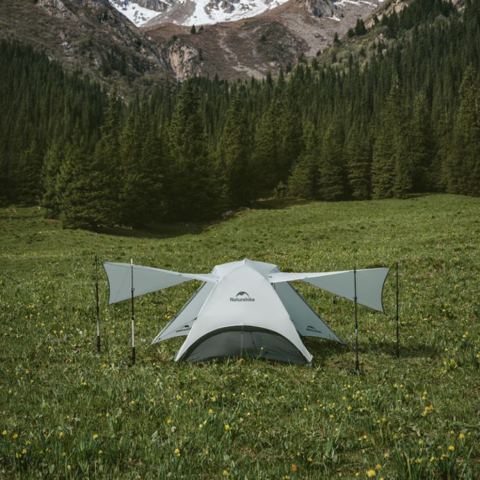 Намет двомісний ультралегкий Naturehike Star River UL CNK2450WS022, коричневий